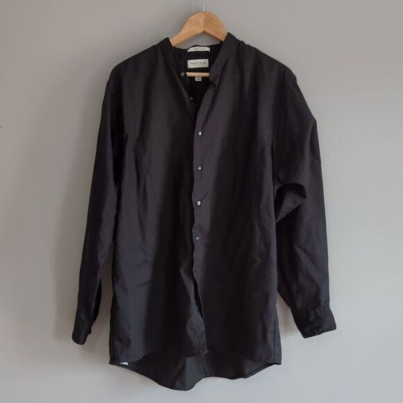 Van Heusen Black Dress Shirt - Picture 1 of 2